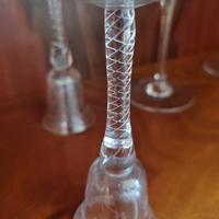 Set vintage: 6 bicchierini + caraffa in vetro
