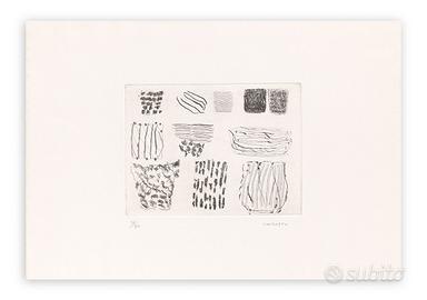 Acquaforte con cornice di Pietro Consagra