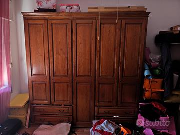 Armadio in Legno, Castagno di inizio anni 90