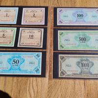 1 2 5 10 50 100 500 1000 AM LIRE 1943 MONOLINGUA
