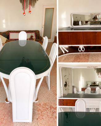 Sala da pranzo stile Vittorio Dassi anni 50