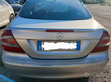 cofano baule Mercedes CLK w209 paraurti stop post