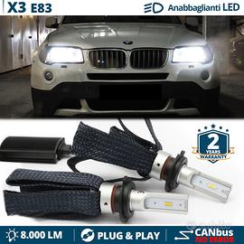 Kit ANABBAGLIANTI FULL LED H7 Bmw X3 E83 CANBUS