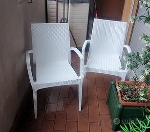 Coppia sedie da giardino