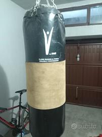 sacco in pelle professionale 55 kg boxe