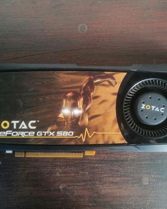 Scheda video ZOTAC NVIDIA GEFORCE GTX 580 3GB