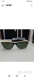 w809 Ray-ban rb2132 new wayfarer nero interno pann