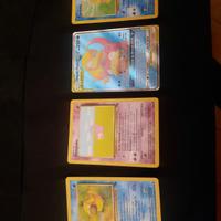 lotto carte pokemon slowpoke e psyduck 