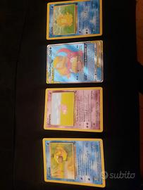 lotto carte pokemon slowpoke e psyduck 