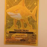 Brainrot card promo Tralalelo tralala oro