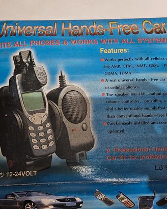 Porta cellulare per auto con sistema vivavoce