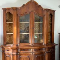 Credenza / Vetrina in legno massello stile classic