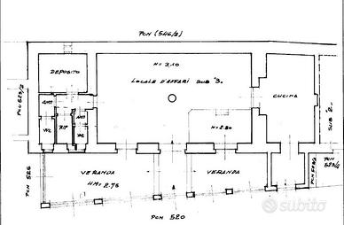 Immobile con possibilità di cambio destinazione d'