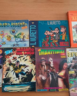 Fumetti di vario genere 