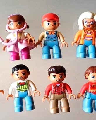 Lego Duplo Lotto 14 Minifigures Personaggi