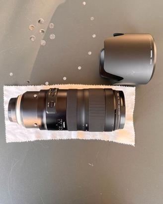 Tamron SP 150-600mm (Nikon) con testa Mouriv