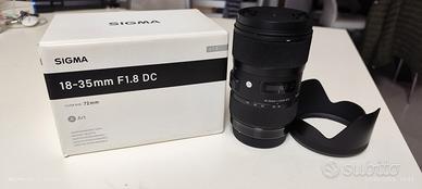 obbiettivo sigma 18-35