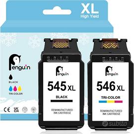 Cartucce 545XL 546XL per Canon MG2555S iP2850