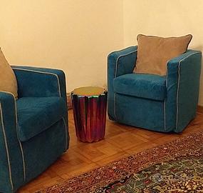 Poltroncina/e blu Confalone