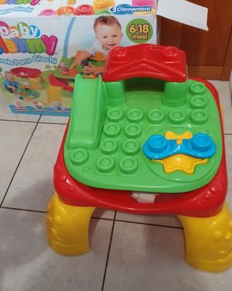 tavolino  baby clemmy + 60 pz soft clemmy
