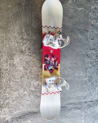 Salomon Lotus 151 Snowboard Attacchi Drake Queen M