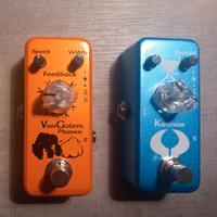 pedali effetto chitarra analog delay e phaser