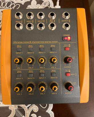 Mixer audio 8 ch