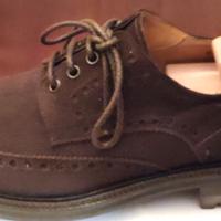 Derby Green George scamosciate testa di moro tg 43