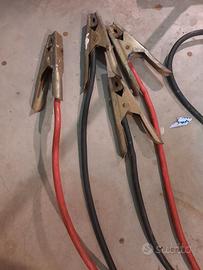 pinze con cavi per avviamento camio 