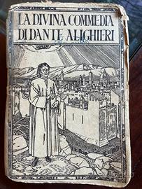 Libro antico Divina Commedia
