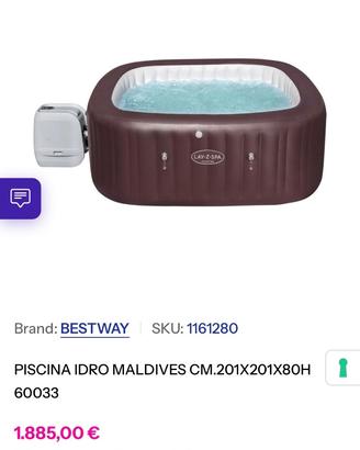 Idromassaggio gonfiabile