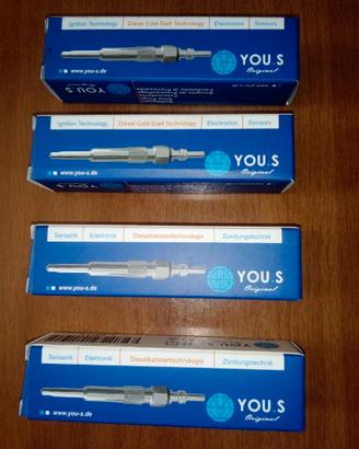 4 candele auto diesel 11v