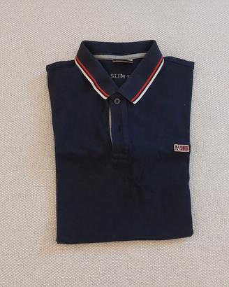 Polo Napapijri tg M-L blu