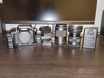 CANON M50 MARK 2 + 2 OBIETTIVI + BATTERIE