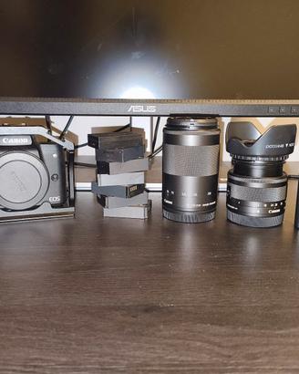 CANON M50 MARK 2 + 2 OBIETTIVI + BATTERIE