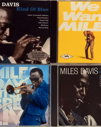 MILES DAVIS, WE WANT MILES, ECC. - 5 CD