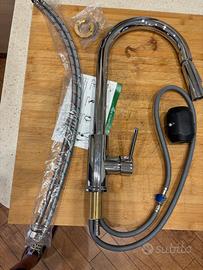 Rubinetto cucina estensibile