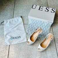 Sandalo donna bianco con plateau tg 35 GUESS