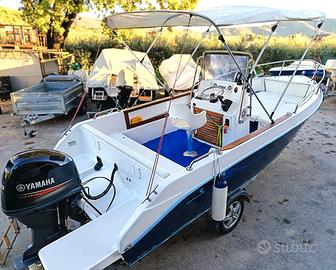 Conero Ciao Yamaha F40GETL 55 ore carrello rev.