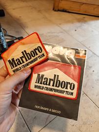 Toppe ricamate Marlboro World championship vintage
