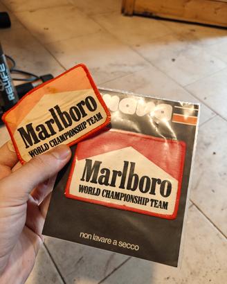 Toppe ricamate Marlboro World championship vintage