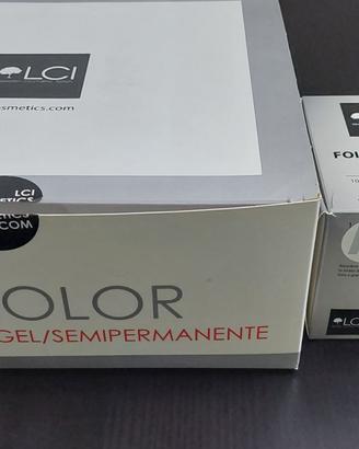 Lampada per unghie e kit cartine alluminio. NUOVO