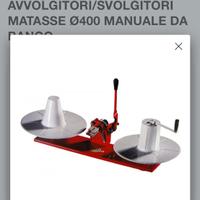 Avvolgicavo e contacavo elettrico manuale