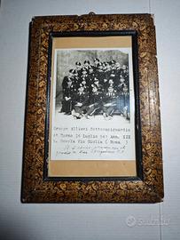 Quadretto foto  Regia Scuola di P.S. Roma Polizia