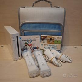 Console Nintendo Wii Completa con borsa e giochi