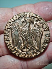 Pisa Medaglia Ø40mm 40gr Federico Barbarossa Bronz