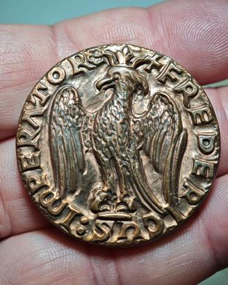 Pisa Medaglia Ø40mm 40gr Federico Barbarossa Bronz