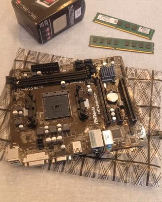 Scheda madre perfettamente funzionante