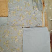 Set lenzuola per lettino