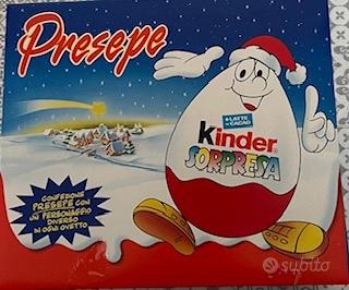 Presepe anni 90 kinder 4 versioni